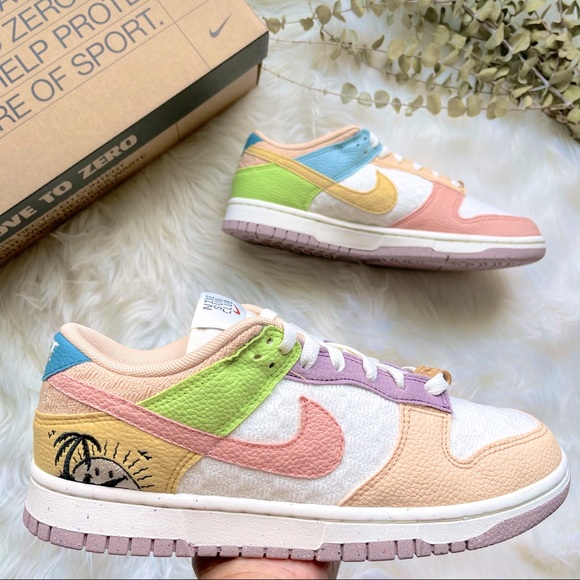 Nike Shoes - Nike Dunk Low Retro Sun Club